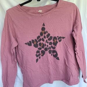 Old Navy Dusty Pink Long Sleeve Shirt